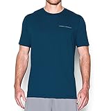 Under Armour Men's Charged Cotton T-Shirt, Blackout Navy/Steel, Large