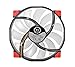 Thermaltake 200mm Luna 20 Series Red LED High Airflow Case Fan CL-F025-PL20RE-A