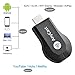 Wireless WIFI Display Dongle,Hiija High Speed HDMI Miracast Dongle, DLNA AirPlay for Android Smartphone Tablet Apple iPhone iPad