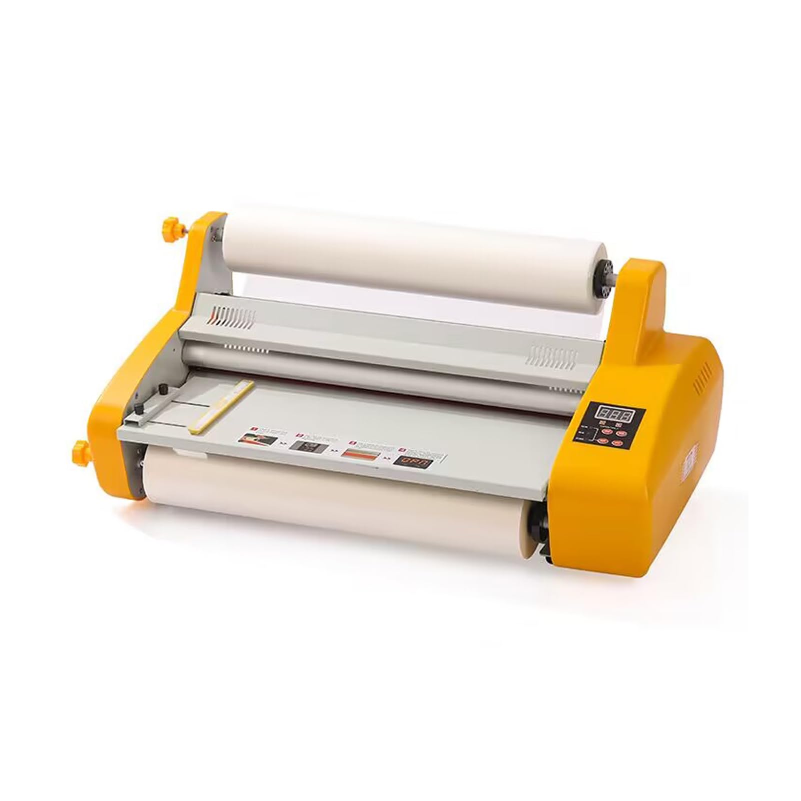 Photo 1 of * MINOR STRUCTURAL DAMAGE * DEJUN Laminating Machine 18" Hot and Cold Roll Laminator 110V Digital Thermal Laminating Machine for A2/A3 Single/Dual Sides Lamination