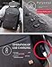 MARK RYDEN Business Water Resistant Polyester Laptop Backpack with USB Charging Port Fits Under 15.6 Inch Laptop and Notebook