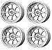 Drag Wheels Dr-54 15X7.5 4x100 4x114.3 polished 0 offset rims x4