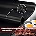 BBQGO Grill Mat, Non-Stick Reusable Barbecue Mat with PTFE Surface, High Temperature Resistant Teflon Baking Mat, Easy to Clean (Set of 3)