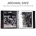 Samsill 100 Pack Heavy Duty Sheet Protectors, Non-Glare, 8.5x11 Inch Page Protectors for 3 Ring Binder, Letter Size Protectors, Reinforced Holes, Non-Glare Protector, Top Loading, Acid Free