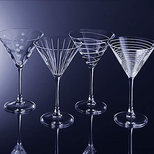 Mikasa Cheers Martini Glass, 10Ounce, Set of 4 Pricepulse
