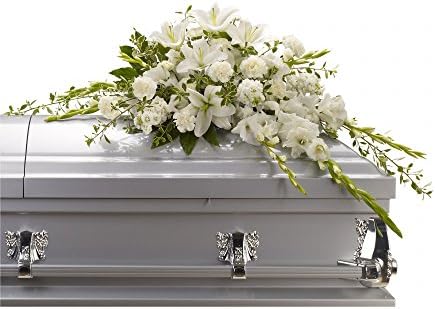 Chicago Flower Co. - Bountiful Memories Casket Spray - Fresh and Hand Delivered