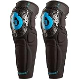 SixSixOne Rage Hard Knee/Shin Guard (Black, Large)