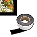 2 in x 60 ft - Vibrancy Enhancing Projector Felt Tape Border - by ConClarity - Deepest Black Ultra High Contrast Felt Tape for DIY Projector Screen Borders Absorbs Light, Brightens Image & Stops Bleed primary