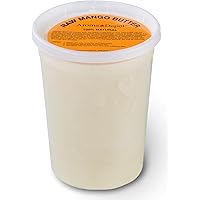 Aroma Depot 2 lb / 32 oz Raw Mango Butter Unrefined 100% Natural Pure Great for Skin, Body, Hair Care. DYI Body Butter, Lotio