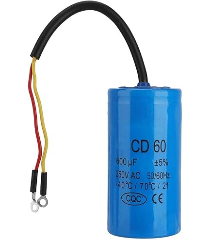 Run Capacitor, CD60 250V AC 600uF 50/60Hz Motor Start