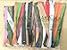 YAKA 60 Pack of 9 Inches Mix Nylon Coil Zippers Bulk - Supplies Zippers for Tailor Sewing Crafts (20 Color)