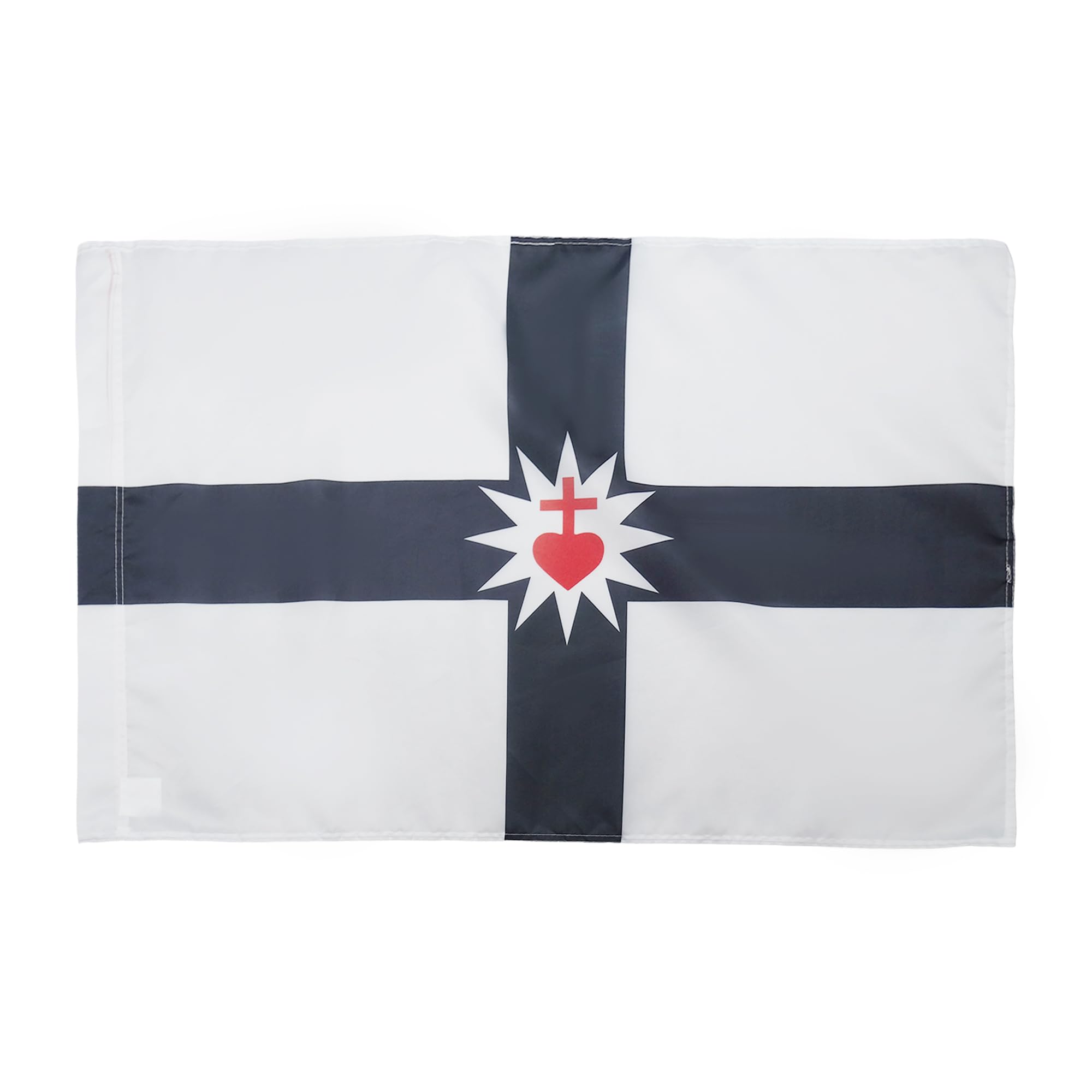 AZ FLAG - Military War in the Vendée Flag - 3x5 Ft - chouan Banner with Sleeve - 100% Polyester - Fade Resistant - Vivid Colors - 3' x 5' Feet - 150x90 Cm