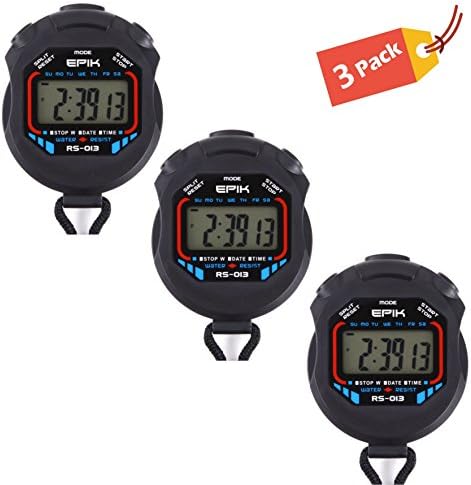 EPIK Professional Stopwatch, Clock, Extra Large Display