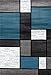 Rugshop Contemporary Modern Boxes for Home Office,Living Room,Bedroom,Kitchen Non Shedding Runner Rug 2' x 7'2