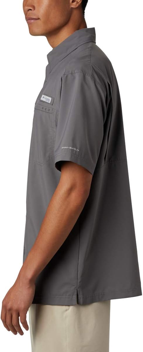 Columbia Men's Grander Marlin Woven SS: Clothing