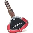 CRAZY METALMAN Key Holder for CAN AM Spyder F3 RT RT-S ST RSi Accessory Key Hole Cover Red