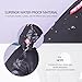 EVILTO Women's Touchscreen Warm Glove, Anti-slip Water-proof Wind-proof Driving Gloves with Fleece Inner Lining for Winter Outdoor Sports Motorcycle Running Skiing Snowboarding Cycling (M)