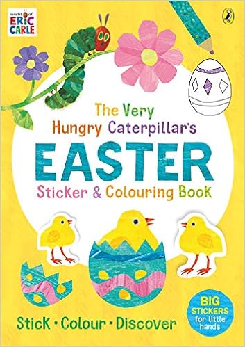 The Very Hungry Caterpillar Easter Sticker and Colouring Book | Beanstalk Mums