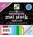 DCWV Adhesive Mat Stack, Match Makers Brights, 48 Sheets, 3-7/8 x 3-7/8 inches