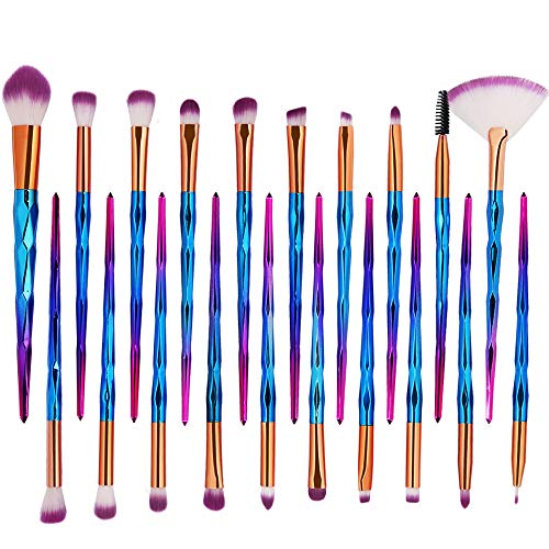 Ninasill 15 Colors Makeup Concealer Contour Palette + Water Sponge Puff + Makeup Brush (C)