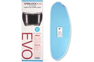 MIRNVRFL Motorcycle Helmet PINLOCK EVO for RF-1400 RF1400 CWR-F2 CWR-F2R X-SPR-Pro Shield (transparent)