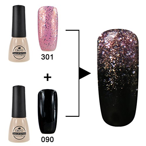Elite99 Thermal Color-Changing Nail Polish, UV LED Soak Off Gel Polish, Temperature Color Change 7ML Elite99 Thermal Color-Changing Nail Polish, UV LED Soak Off Gel Polish, Temperature Color Change 7ML
