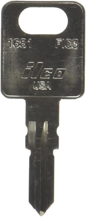 ILCO FIC3-P (1681-P) Key Blank - For RV Storage, Bed Covers, Tractor Compartment Locks