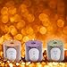 Scented Candle Set of 3 Avocado & Vanilla & Sage Vegetable Wax Strong Fragrance Long Burning (63 hours) Aromatherapy Candles for Home Wedding Festival Decorative, Stress Relief and Best Friend Giftsthumb 4