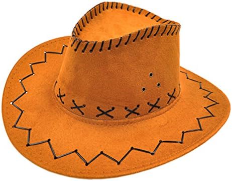 hunter orange cowboy hat