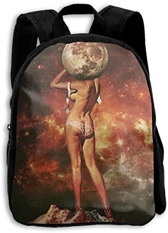 Piner Alien 3D Printing Width Zipper School Backpack Travel Rucksack Laptop Bag For Adult