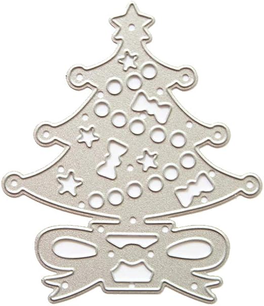 Fustella Albero Di Natale Grande.Daorier Fustelle A Forma Di Albero Di Natale Per Scrapbooking Fai Da Te Amazon It Casa E Cucina