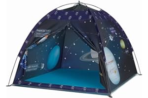 Mnagant Space World Play Tent-Kids Galaxy Dome Tent Playhouse for Boys and Girls Imaginative Play-Astronaut Space for Kids In