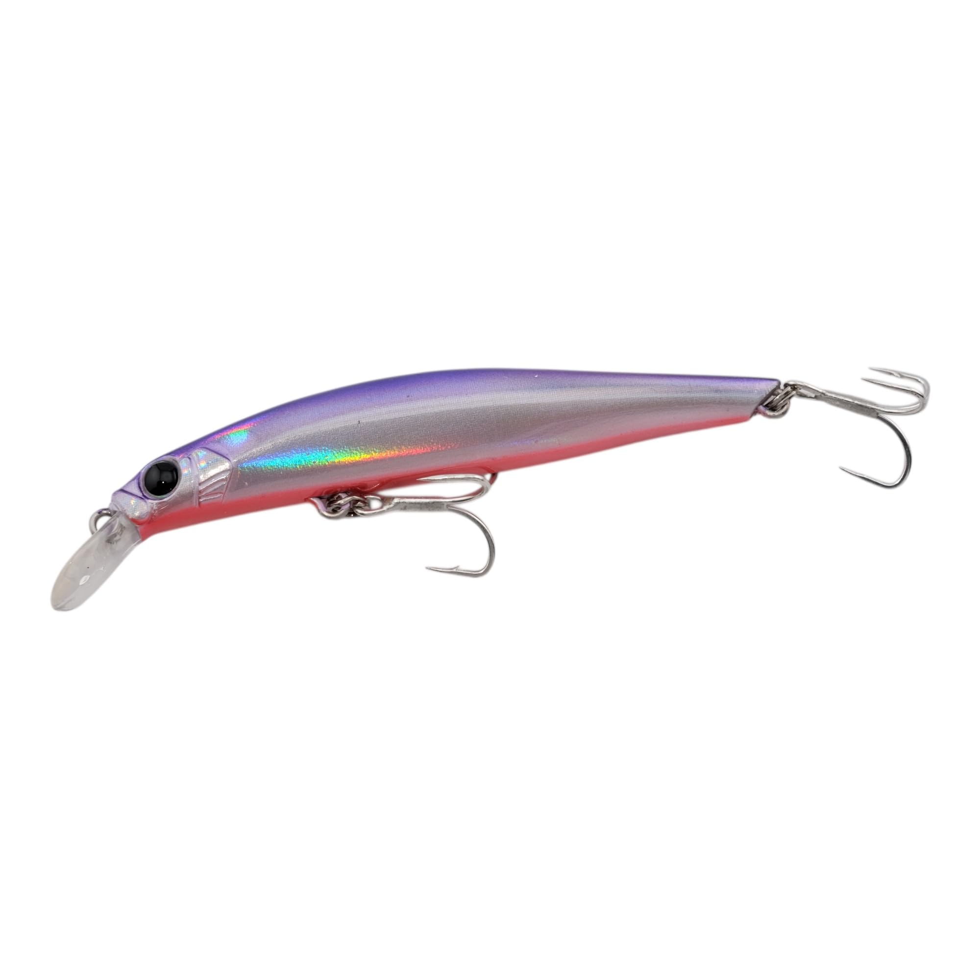 momolures - ULTIMA ARTIST 70mm 80mm Sinking Minnow for Bass, Seabass, Pike, Trout, Salmon lure fishing (80mm - Color #04)