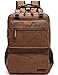 Aidonger Vintage Canvas School bag Laptop Backpack (Coffee)