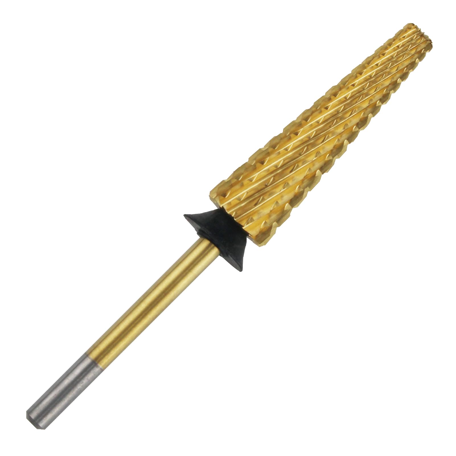 C & I Nail Drill Bit Upgrade 5 in 1 Super Long E-File for Manicure Drill Machine, Special Remove Extension Nails, Fake Acrylic Nails, Nail Gels, Cross Cut Efile for Nail Techs (Extra Coarse -XC)