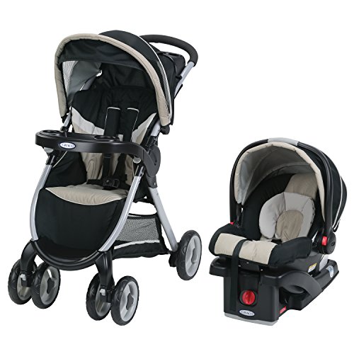 Graco Fastaction Fold Click Connect Travel System with Snugride 30