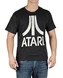 Atari Classic Logo Mt. Fuji Mens Super Soft Tri-blend T-shirt