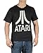 Atari Classic Logo Mt. Fuji Mens Super Soft Tri-blend T-shirt