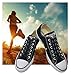 Joyshare No Tie Shoelaces for Kids and Adults, Waterproof Silicon Flat Elastic Athletic Running Shoe Laces with Multicolor for Sneaker Boots Board Shoes and Casual Shoes (Black+White, 36pcs)