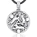 Dan's Jewelers Celtic Hare Rabbit Necklace Pendant, Fine Pewter Jewelry