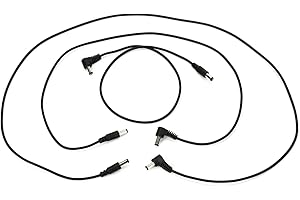 Voodoo Lab 2.1mm Pedal Power Cables - 18", 24", 36", Straight & Right Angle, 2 Pack