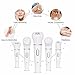 TTMOW 5 in 1 Portable Painless Hair Remover Wireless with Body Trimmer,Facial Massager,Shaver,Pedicure,Cleaning Brush and Epilator Waterproof for Women