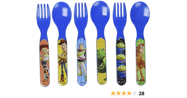 cuchara tenedor de toy story