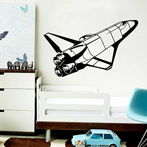 Exquisite Rocket Wall Stickers Decorative Sticker Home Decor for Kids Rooms Nursery Room Decor for Bedroom Home Decor Murals 43cm X 71cm