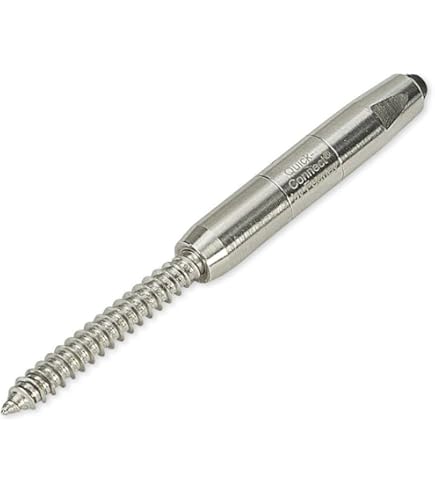 Feeney Stainless Steel Protector Sleeves For Wood Posts - 10-Pack Cable Rail Guards