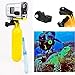 ASOCEA Action Camera Accessory Bundle Kit Chest Mount + Head Strap + Floating Handle Grip + Selfie Stick Compatible Gopro Hero7/ 6/5 AKASO APEMAN YI 4K SJ4000 Vivitar VTech Kidzoom Sport Camera