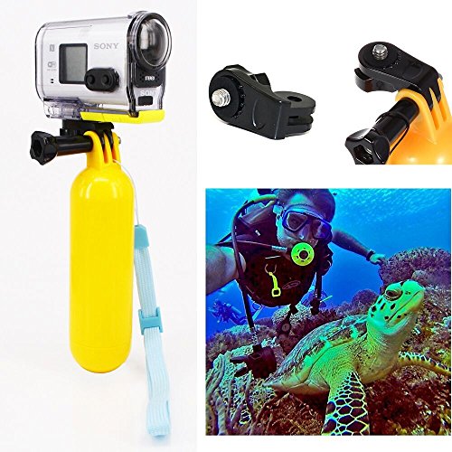image for ASOCEA Action Camera Accessory Bundle Kit Chest Mount + Head Strap + F