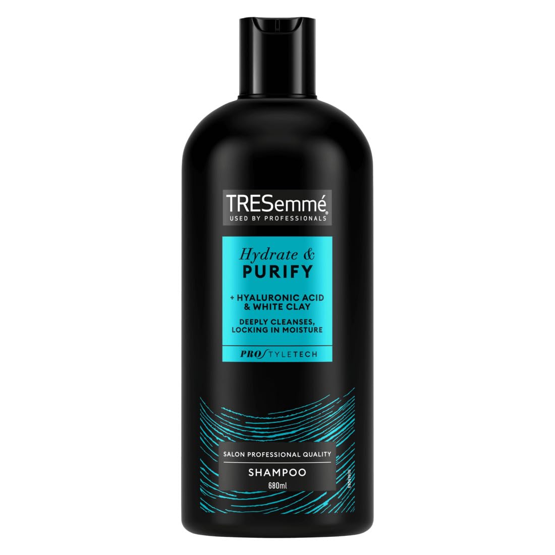 TRESemmé Hydrate & Purify Shampoo with hyaluronic acid & white clay for greasy hair 6x 680 ml