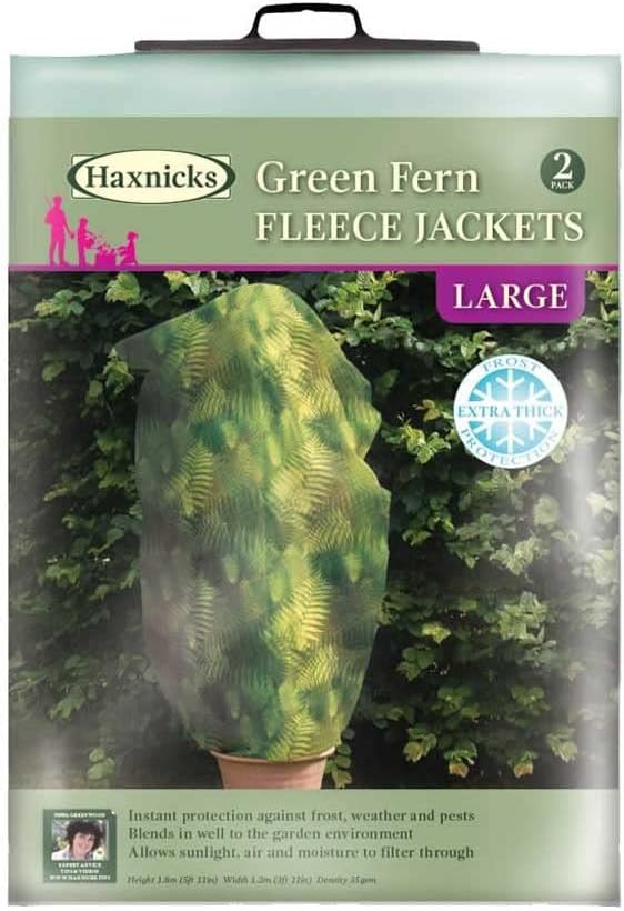 Haxnicks 2x Large Easy Fleece Jacket Garden Frost Protection 1.2m x 1.8m