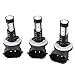 LED Headlight Bulbs Lamps 6000K Super White Color For Polaris Sportsman ACE (pack of 3)